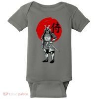 Samurai Warrior Graphic Baby Bodysuit thumb 0