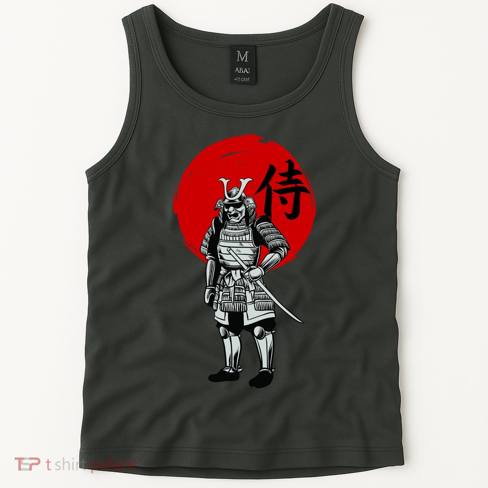 Samurai Warrior Graphic Tank Top