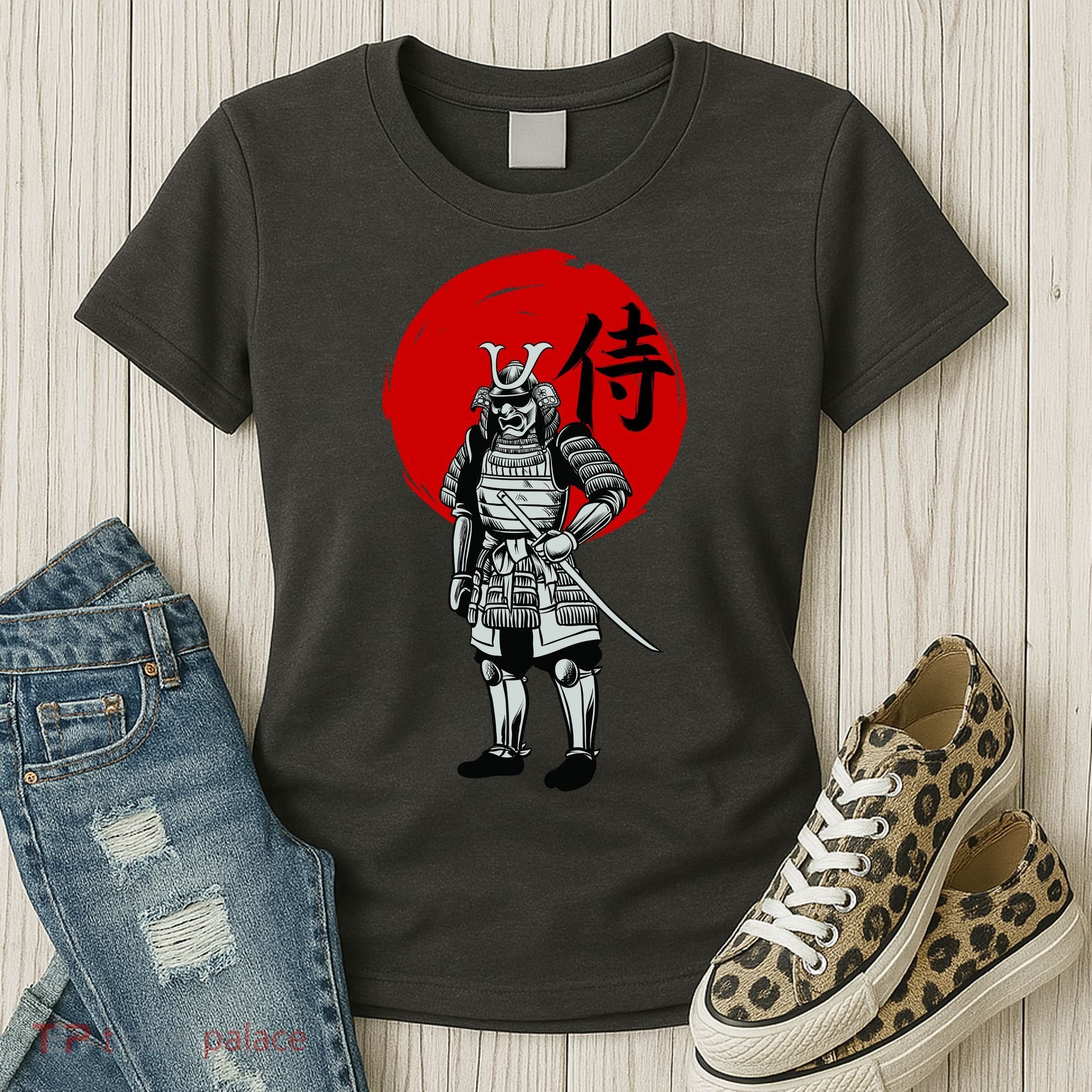 Samurai Warrior Graphic Women's T-Shirt