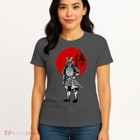 Samurai Warrior Graphic Women's T-Shirt thumb 4