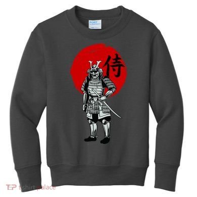 Samurai Warrior Graphic Kids Sweatshirt