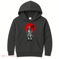 Samurai Warrior Graphic Kids Hoodie thumb 0
