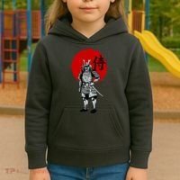 Samurai Warrior Graphic Kids Hoodie thumb 3