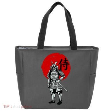 Samurai Warrior Graphic Tote Bag