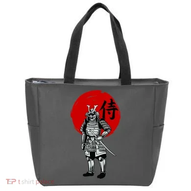 Samurai Warrior Graphic Tote Bag