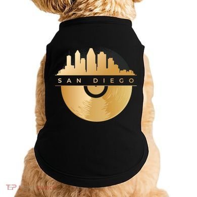 San Diego Vinyl Skyline Doggie Tank