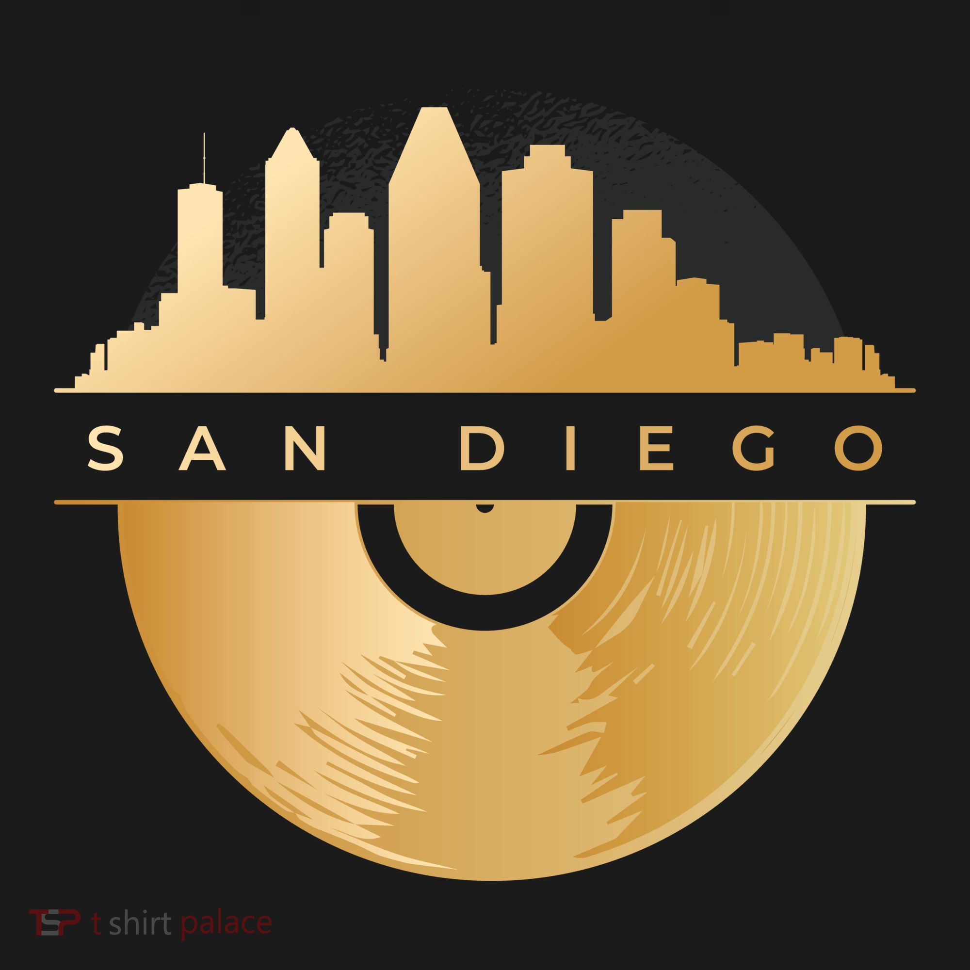 San Diego Vinyl Skyline Apron
