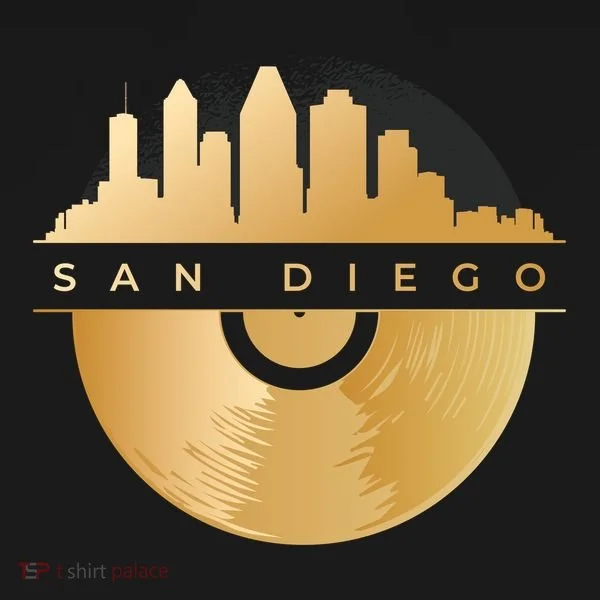 San Diego Vinyl Skyline Bucket Hat