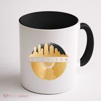San Diego Vinyl Skyline Coffee Mug thumb 1