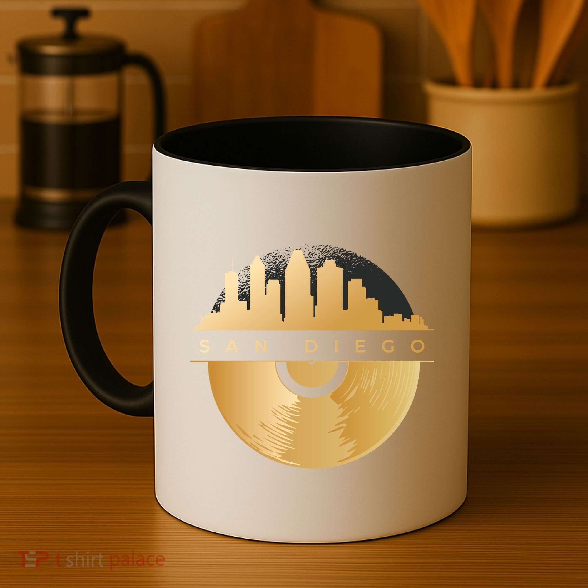 San Diego Vinyl Skyline Coffee Mug