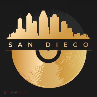 San Diego Vinyl Skyline 16 in Basic Backpack