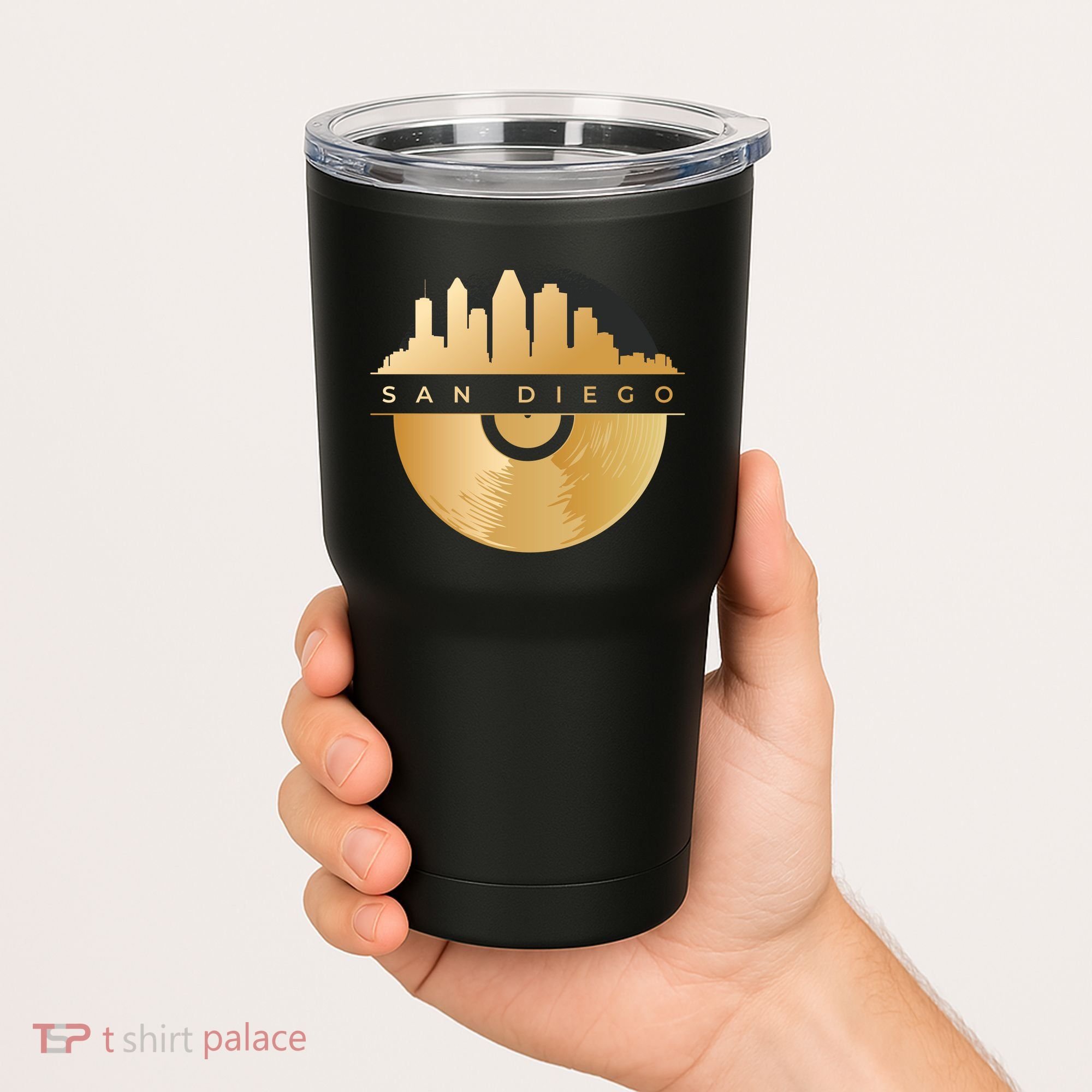San Diego Vinyl Skyline Tumbler