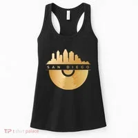 San Diego Vinyl Skyline Women's Tank Top thumb 0
