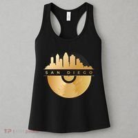 San Diego Vinyl Skyline Women's Tank Top thumb 3