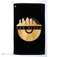 San Diego Vinyl Skyline Golf Towel thumb 0