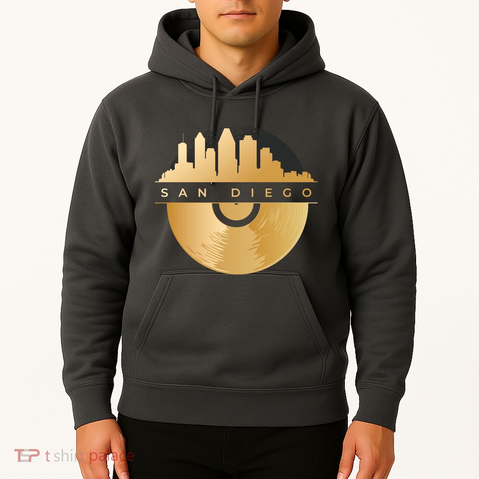 San Diego Vinyl Skyline Hoodie