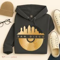 San Diego Vinyl Skyline Hoodie thumb 4