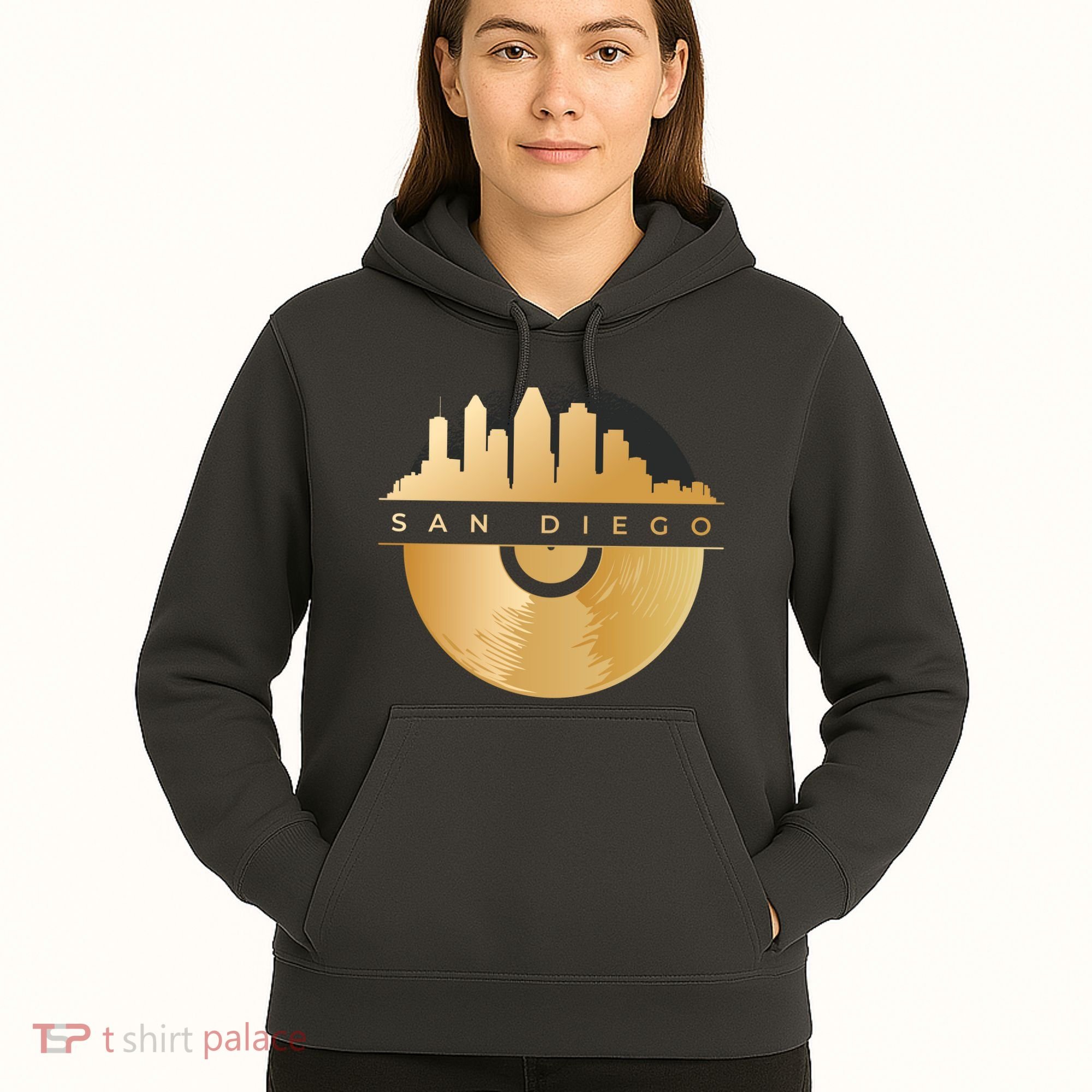 San Diego Vinyl Skyline Hoodie