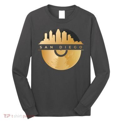 San Diego Vinyl Skyline Long Sleeve Shirt