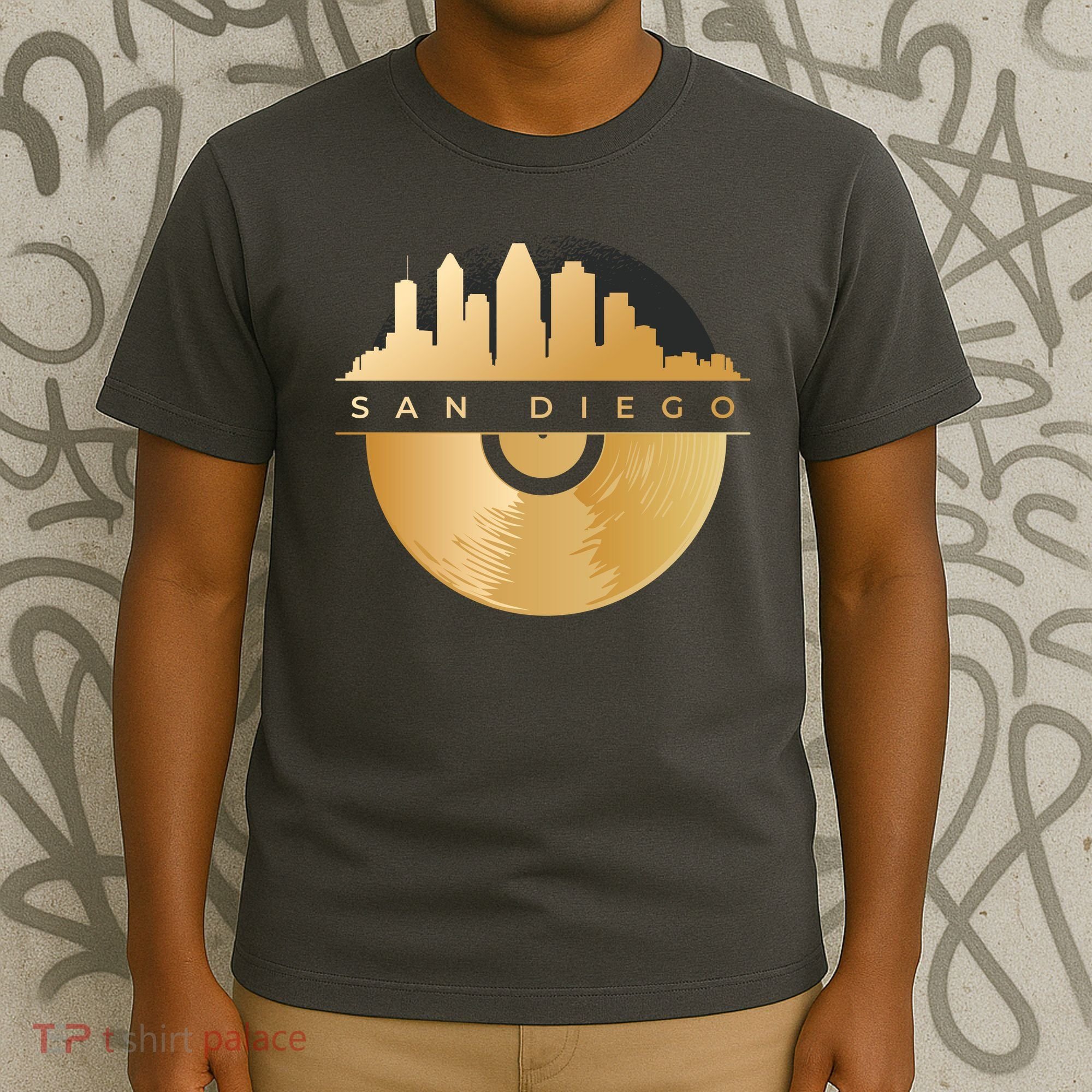 San Diego Vinyl Skyline T-Shirt