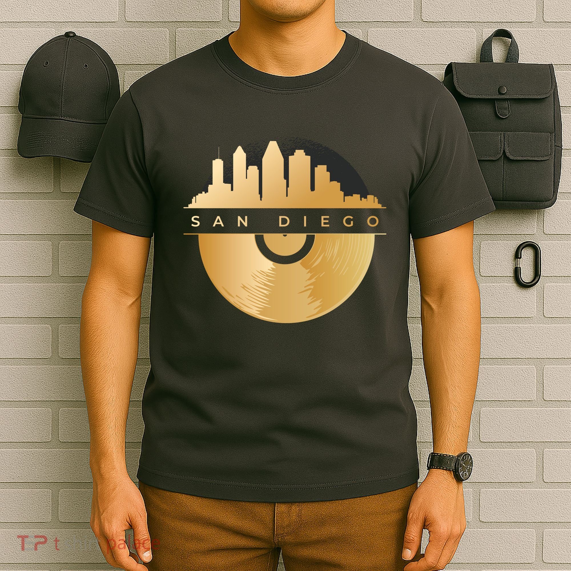 San Diego Vinyl Skyline T-Shirt