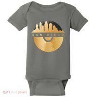 San Diego Vinyl Skyline Baby Bodysuit thumb 0