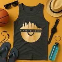 San Diego Vinyl Skyline Tank Top thumb 4