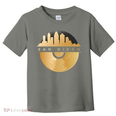 San Diego Vinyl Skyline Toddler T-Shirt