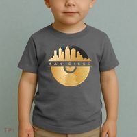 San Diego Vinyl Skyline Toddler T-Shirt thumb 2
