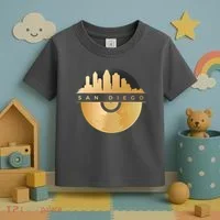 San Diego Vinyl Skyline Toddler T-Shirt thumb 3