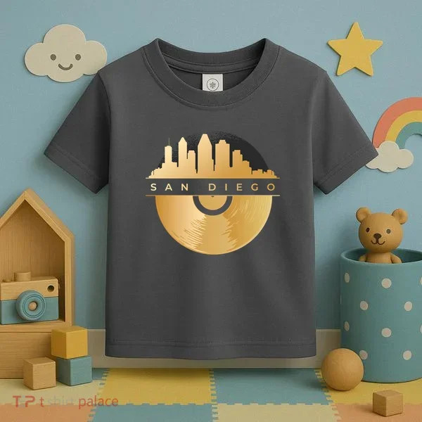 San Diego Vinyl Skyline Toddler T-Shirt