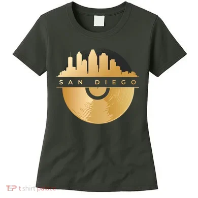 San Diego Vinyl Skyline Women's T-Shirt