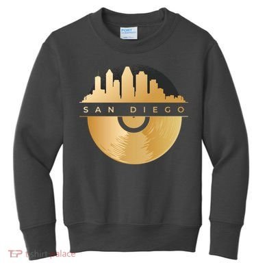 San Diego Vinyl Skyline Kids Sweatshirt