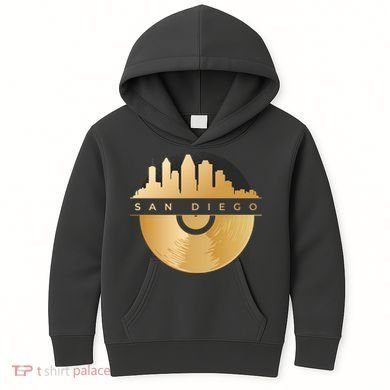 San Diego Vinyl Skyline Kids Hoodie