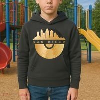 San Diego Vinyl Skyline Kids Hoodie thumb 2
