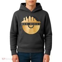 San Diego Vinyl Skyline Kids Hoodie thumb 4