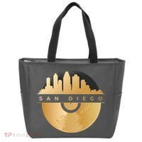 San Diego Vinyl Skyline Tote Bag thumb 0