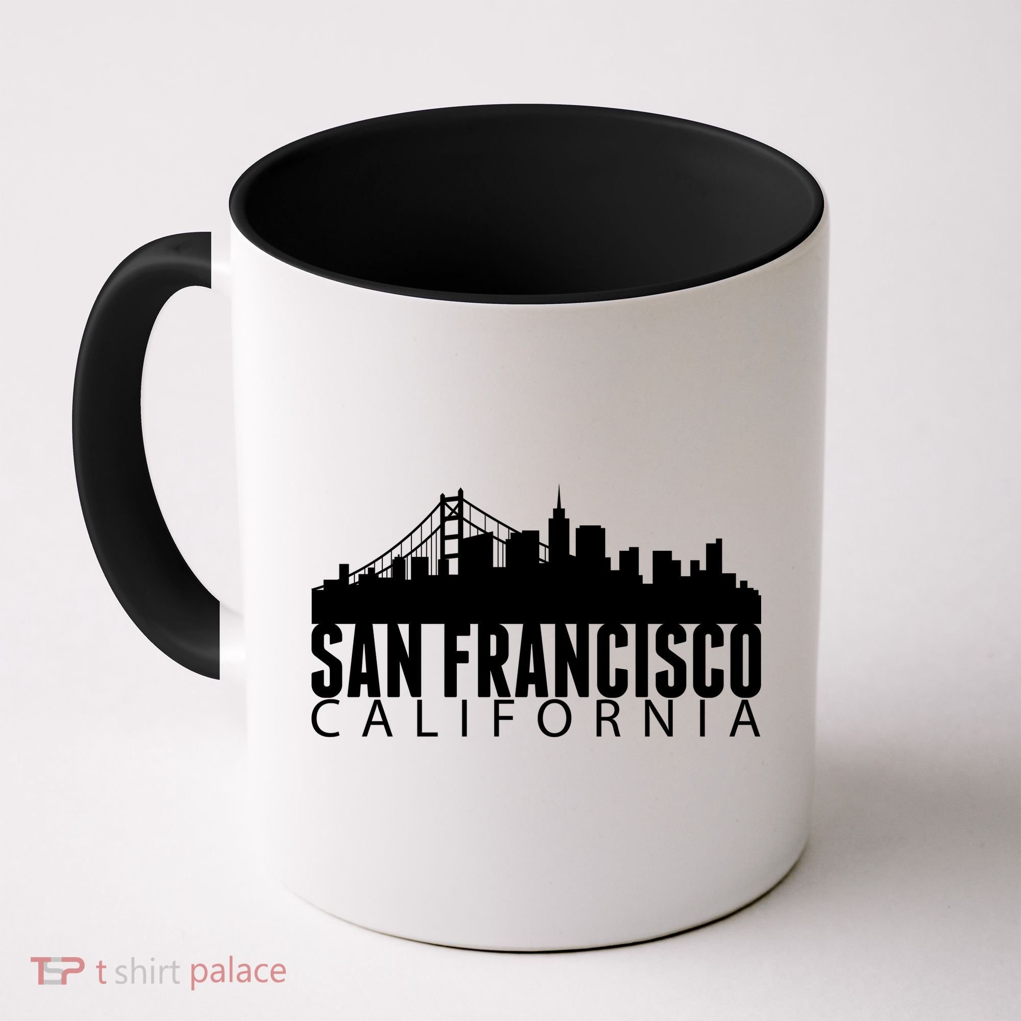 San Francisco California Skyline Coffee Mug