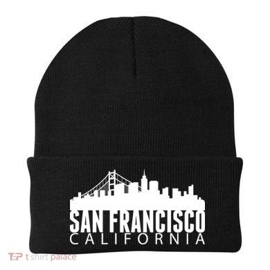 San Francisco California Skyline Beanie