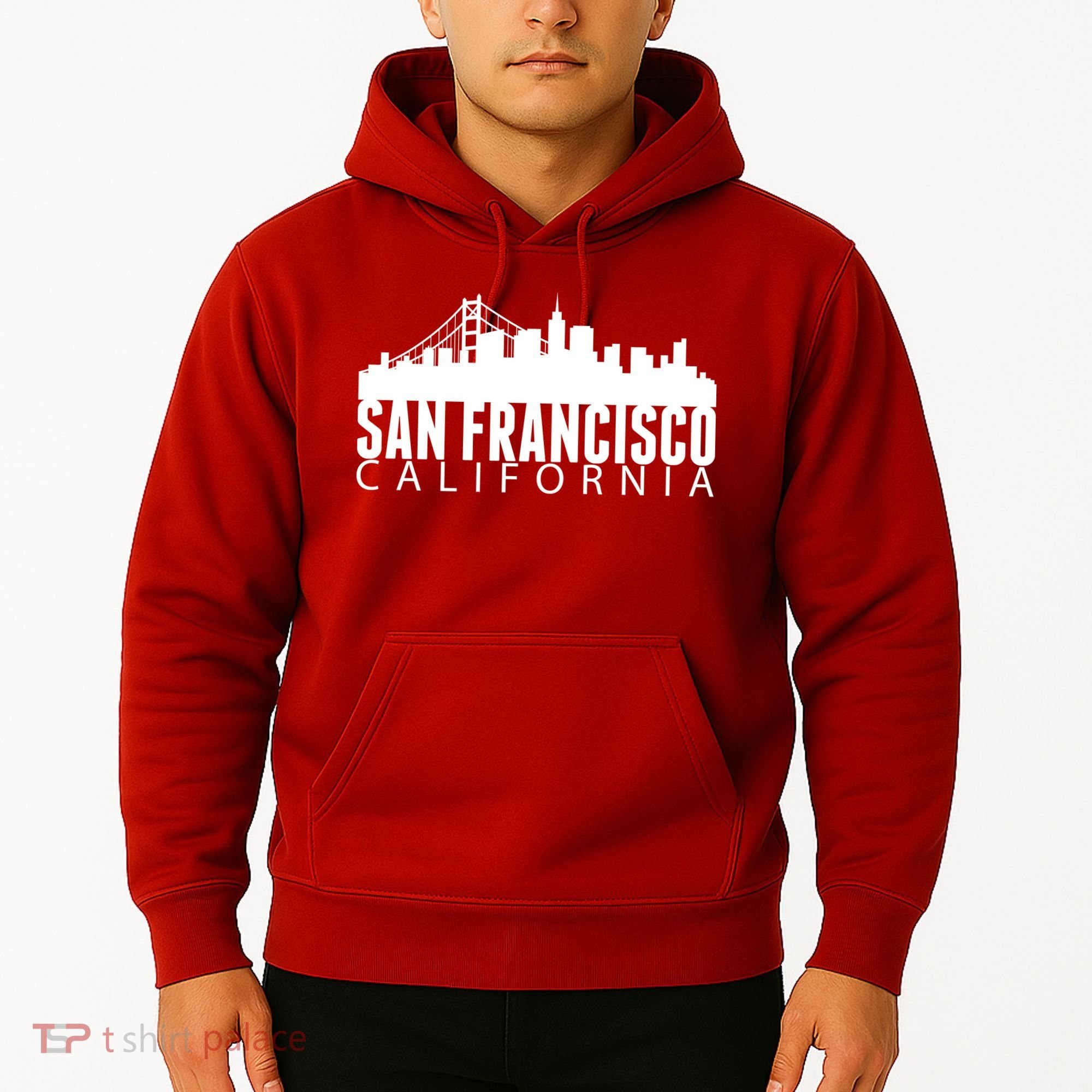 San Francisco California Skyline Hoodie