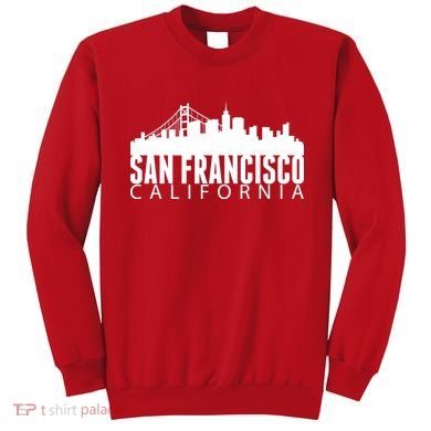 San Francisco California Skyline Sweatshirt