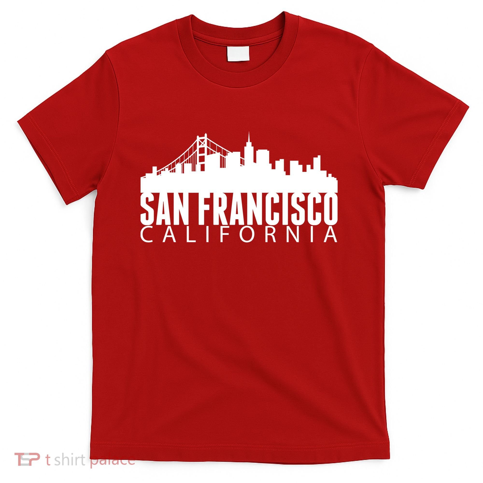 San Francisco California Skyline T-Shirt