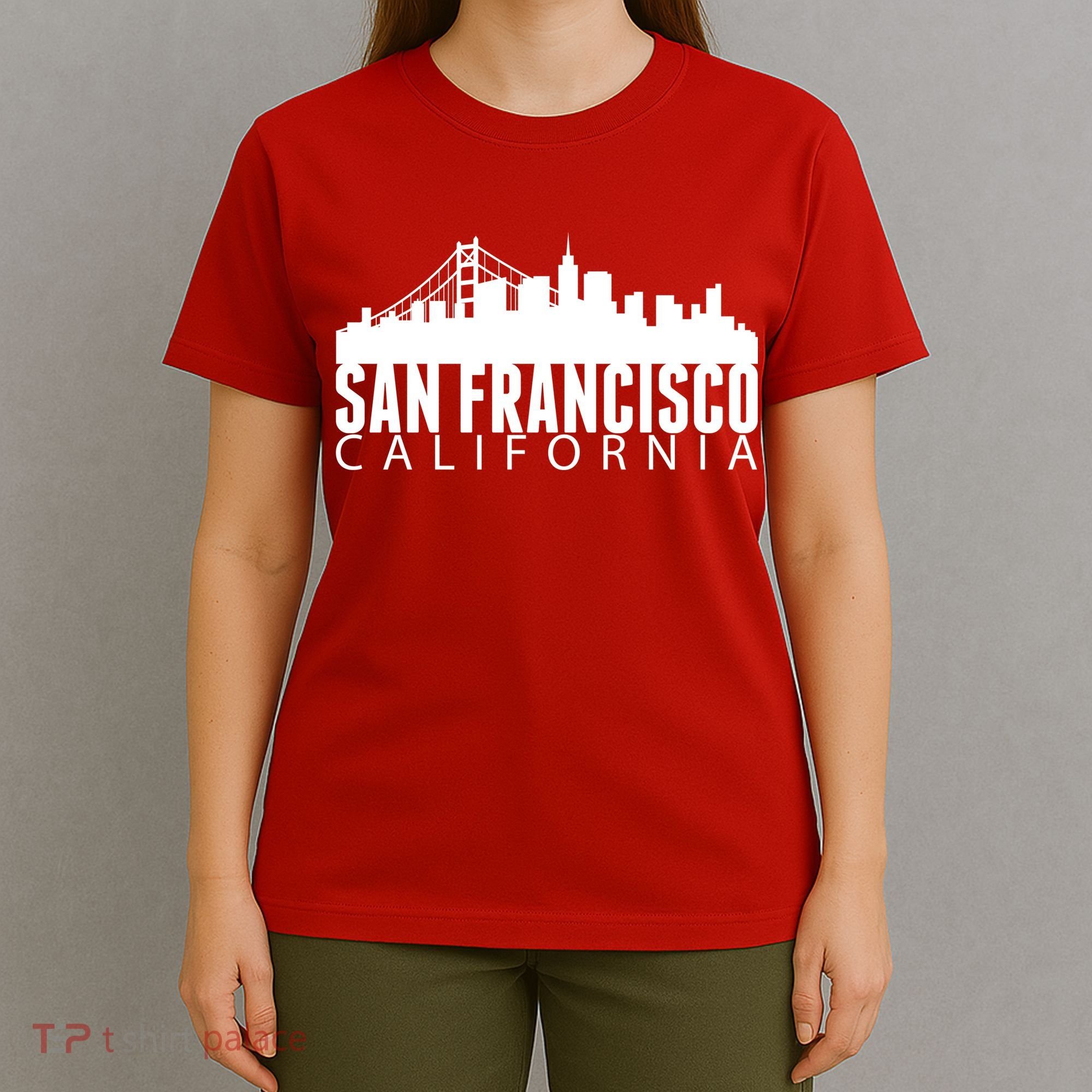 San Francisco California Skyline T-Shirt