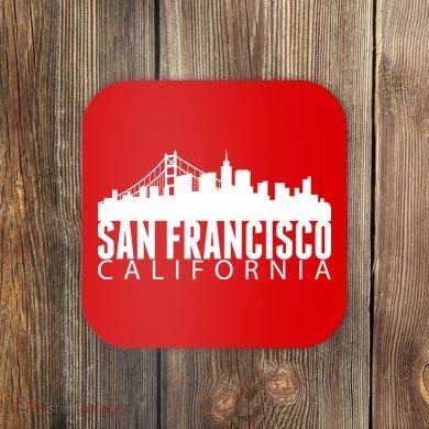 San Francisco California Skyline Coaster