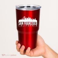 San Francisco California Skyline Tumbler thumb 2