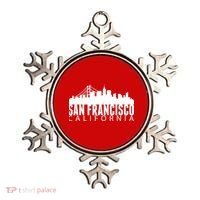 San Francisco California Skyline Ornament thumb 0