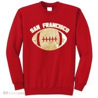 San Francisco Fan Map Football Sweatshirt thumb 0