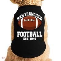 San Francisco Football Est. 1946 Doggie Tank thumb 0
