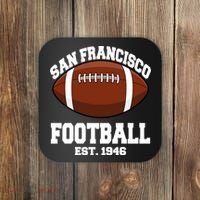 San Francisco Football Est. 1946 Coaster thumb 0