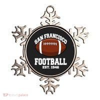 San Francisco Football Est. 1946 Ornament thumb 0